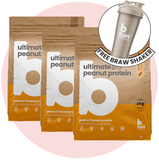 Ultimate Peanut Protein 1kg Triple Pack