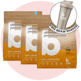 Ultimate Peanut Protein 400g Triple Pack