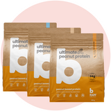 Ultimate Peanut Protein 400g Triple Pack